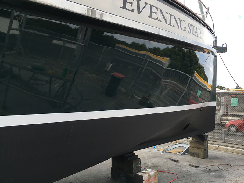 Marine Reflections are boat painting specialists